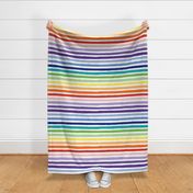 Bigger Scale Colorful Rainbow Stripes