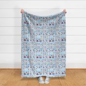 14x18 Panel Meet Me In Wonderland Alice Cut and Sew Garden Flag Hand Kitchen Towel or Wall Hanging
