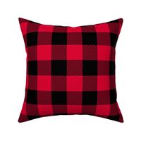 Lumberjack Buffalo Check - Cardinal Red and Black