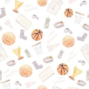Basketball watercolor