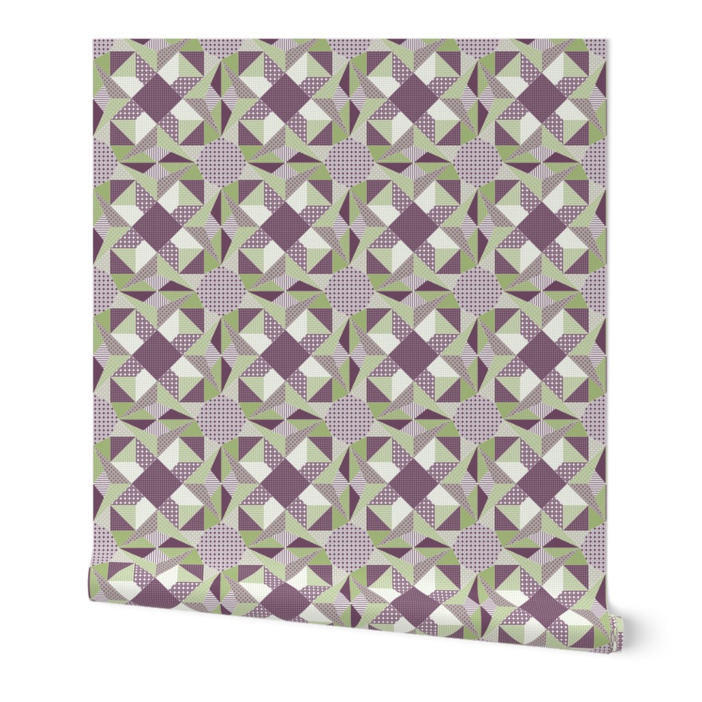 Amethyst Lamplight - Quilt