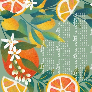 Citrus Calendar 2025 updated| 2025 calendar