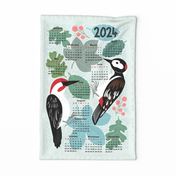 Woodpecker Calendar 2024