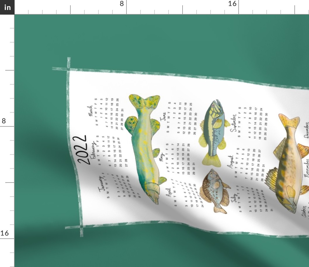 2022 Fish Calendar