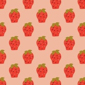 Strawberry Pattern Small Scale