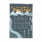 Wild And Free Calendar 2022