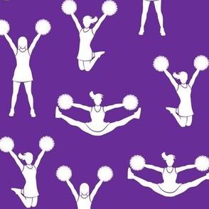 Cheerleading - cheer - purple - LAD21
