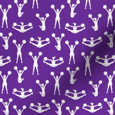 (small scale) Cheerleading - cheer - purple - LAD21