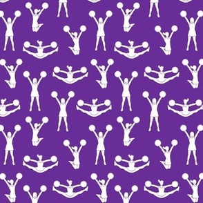 (small scale) Cheerleading - cheer - purple - LAD21