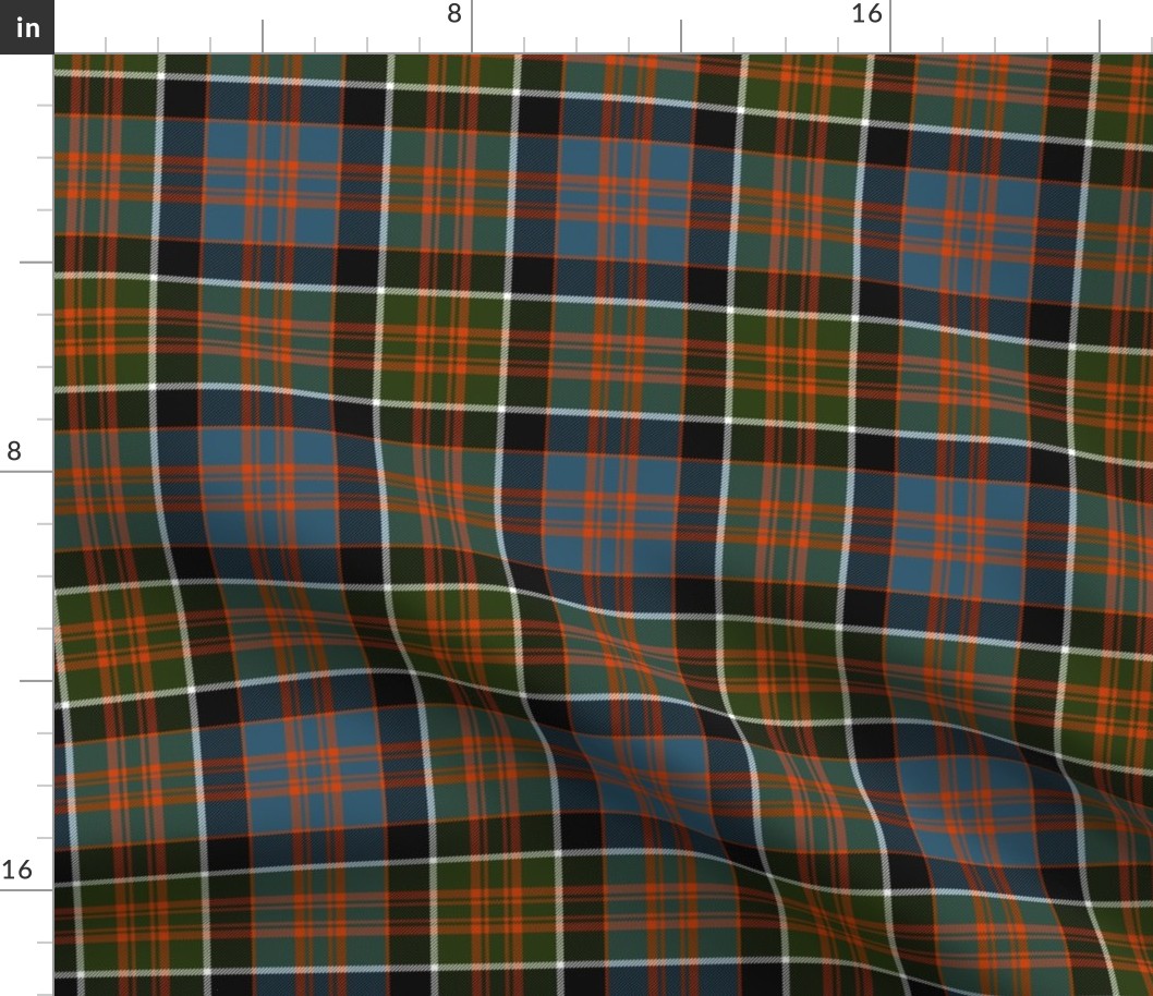 MacDonald of Clan Ranald tartan , 6" ancient colors, 1819 Wilson's of Bannockburn