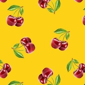 Cherry Surprise // Golden Yellow