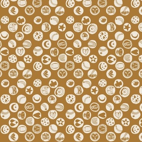 golden zappa dots with cream-ch