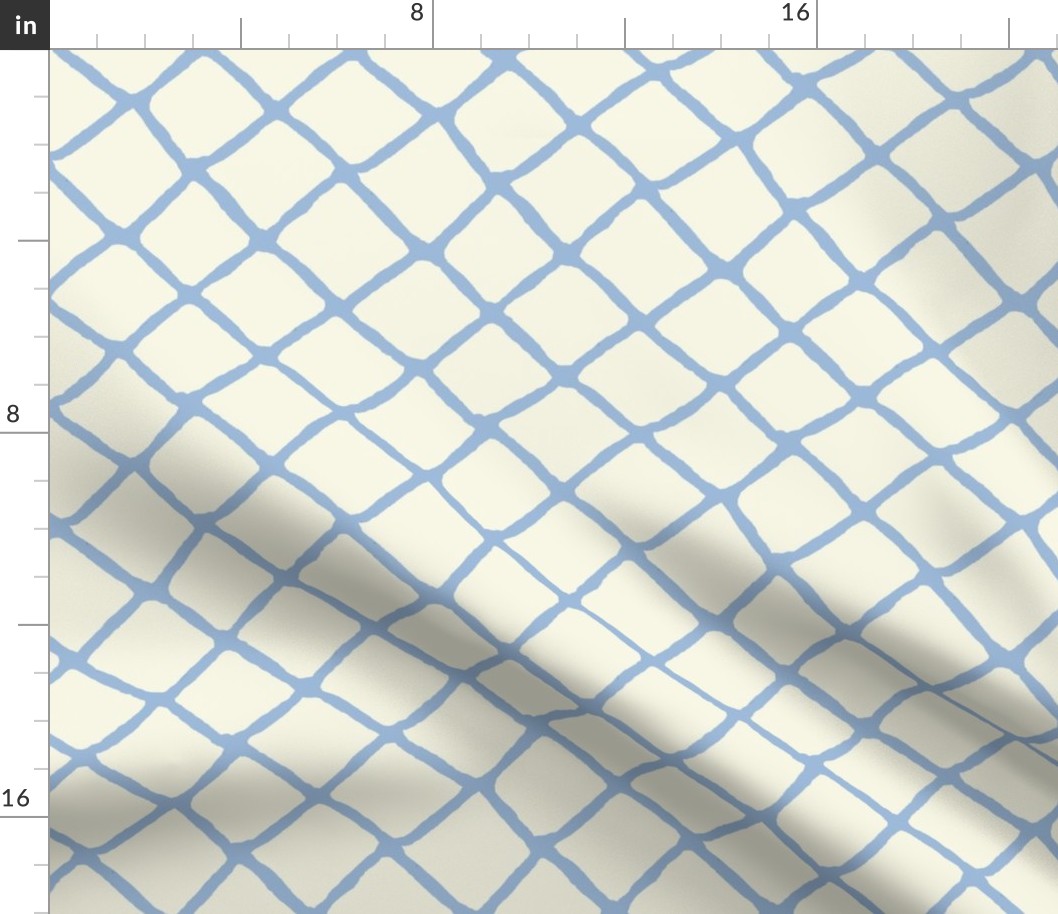 FISHNET light blue 5"