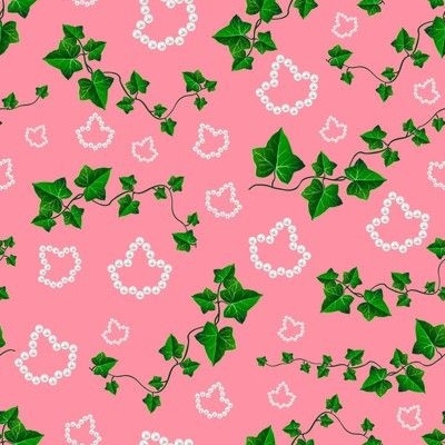 AKA Ivy Leaf Bling Tumber Pink & Green