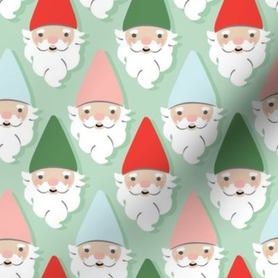 Colorful Winter Gnomes - Medium Scale