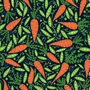 Peas and Carrots for Vegan Lovers Dark (m)