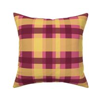 This will be our Plaid (20") - pink, purple, yellow (ST2022TWOP)