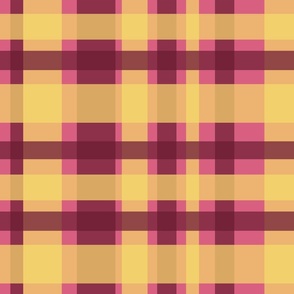 This will be our Plaid (20") - pink, purple, yellow (ST2022TWOP)