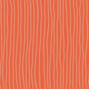 Wiggly Jungle Orange Stripe