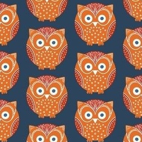 Observant Orange Owls