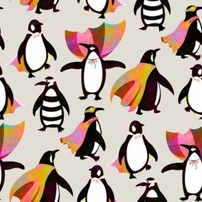 Awesome Penguin Heroes - taupe