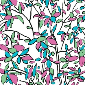 CT2167 Broken Branches - Mint-Teal-Pink copy