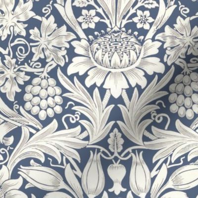 William Morris Sunflower Blue