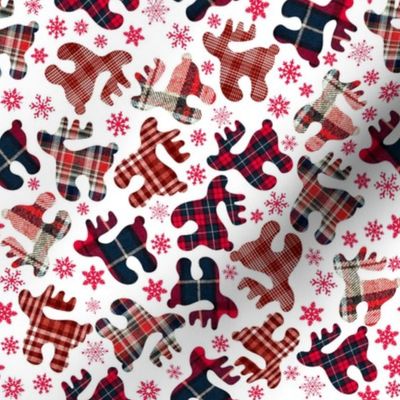 Plaid Flannel Deer Small