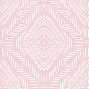 boho medallion/light pink