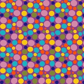 Go go dotty - purple 