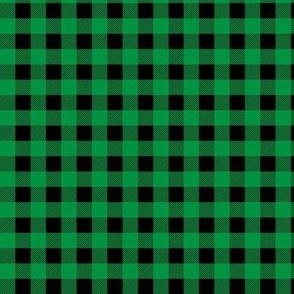 Buffalo Plaid Green-Med