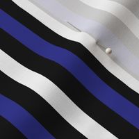 Purple Black White stripes Halloween