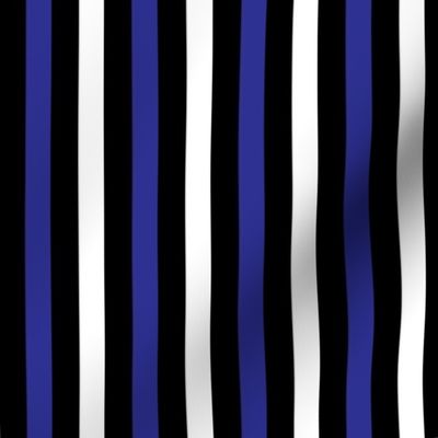 Purple Black White stripes Halloween