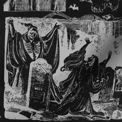Halloween Horror Occult Black Gothic