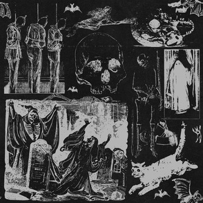 Halloween Horror Occult Black Gothic