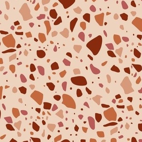 Terrazzo Beige Brown