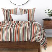 earthy rough stripes - stripes fabric and wallpaper