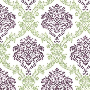 mosaic geometric damask