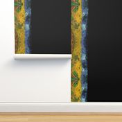 Van Gogh - Wheat Field with Crows Border Print