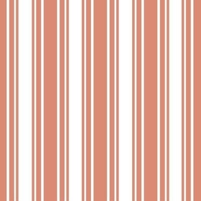 Stripes - Terra Cotta 12x12