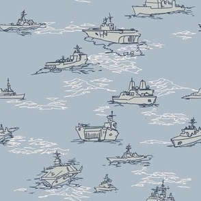 Ships in Blue-01
