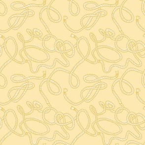 Nautical rope and line, Light Yellow Pattern-01