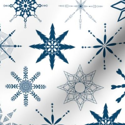 Snowflakes - 20x20