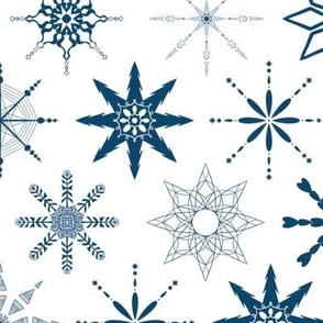 Snowflakes - 20x20