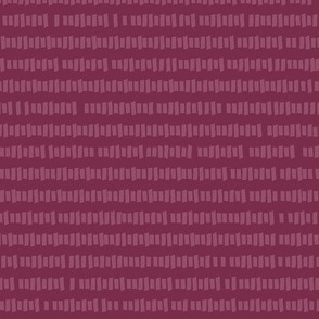 341 - Plum and brave mauve picket fence non directional coordinate -100 Pattern project: medium scale for quilting, patchwork, kids apparel, soft furnishings and home decor.