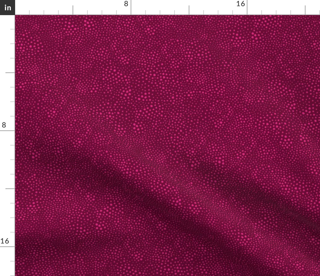 something spotty in plum/fuchsia