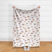 Pig Cuties - Medium - Plain White Background