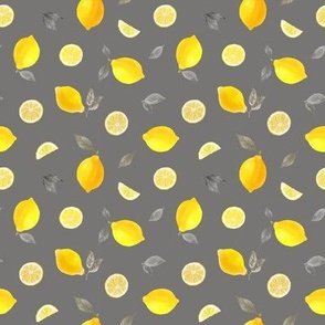 Hand drawn lemons