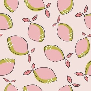 Retro Fruit - Pink