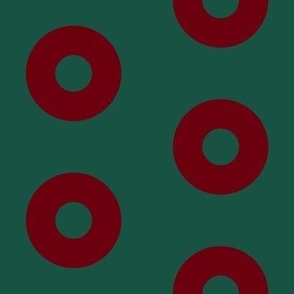 Christmas Donuts 4” Block